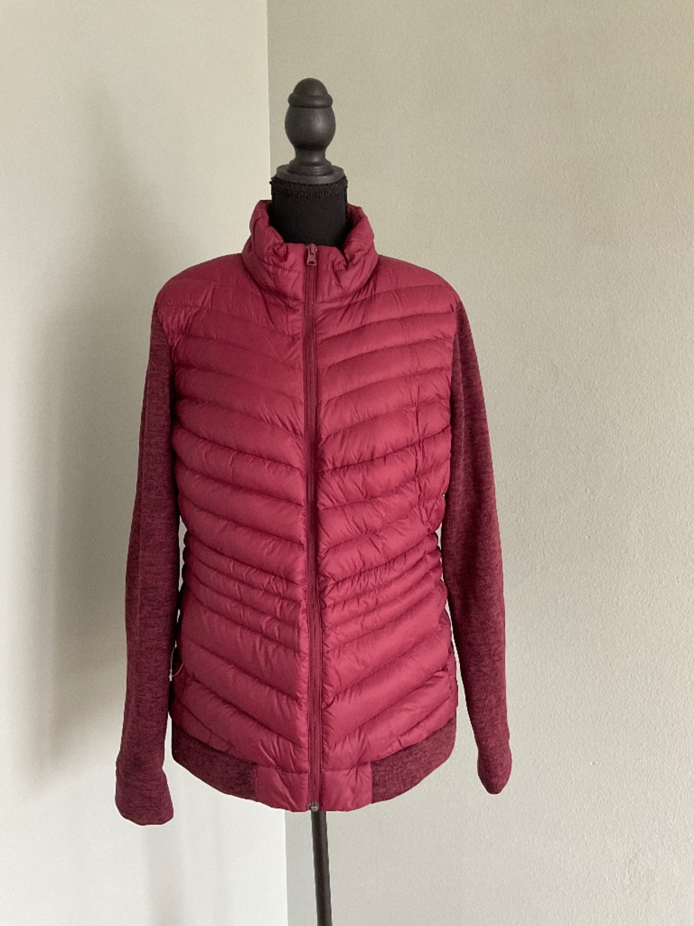 LANDS END KNIT DOWN JACKET SIZE XL